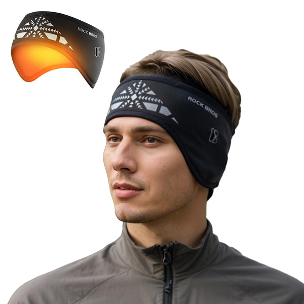 Fleece Ear Warmer Headband For Winter - Cold Weather Sports & Outdoor Activities (Men/Women)