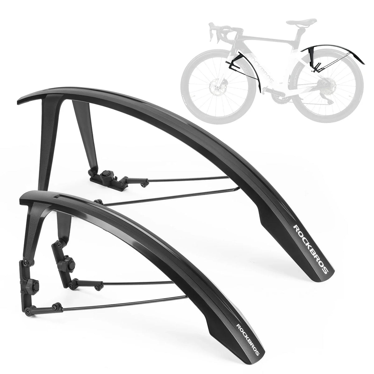 Front Mudguard for Road, Grave & MTB Bikes |ROCKBROS