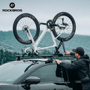 rockbros-inverted-roof-bike-rack-for-cars-quick-release-straps-and-clamps