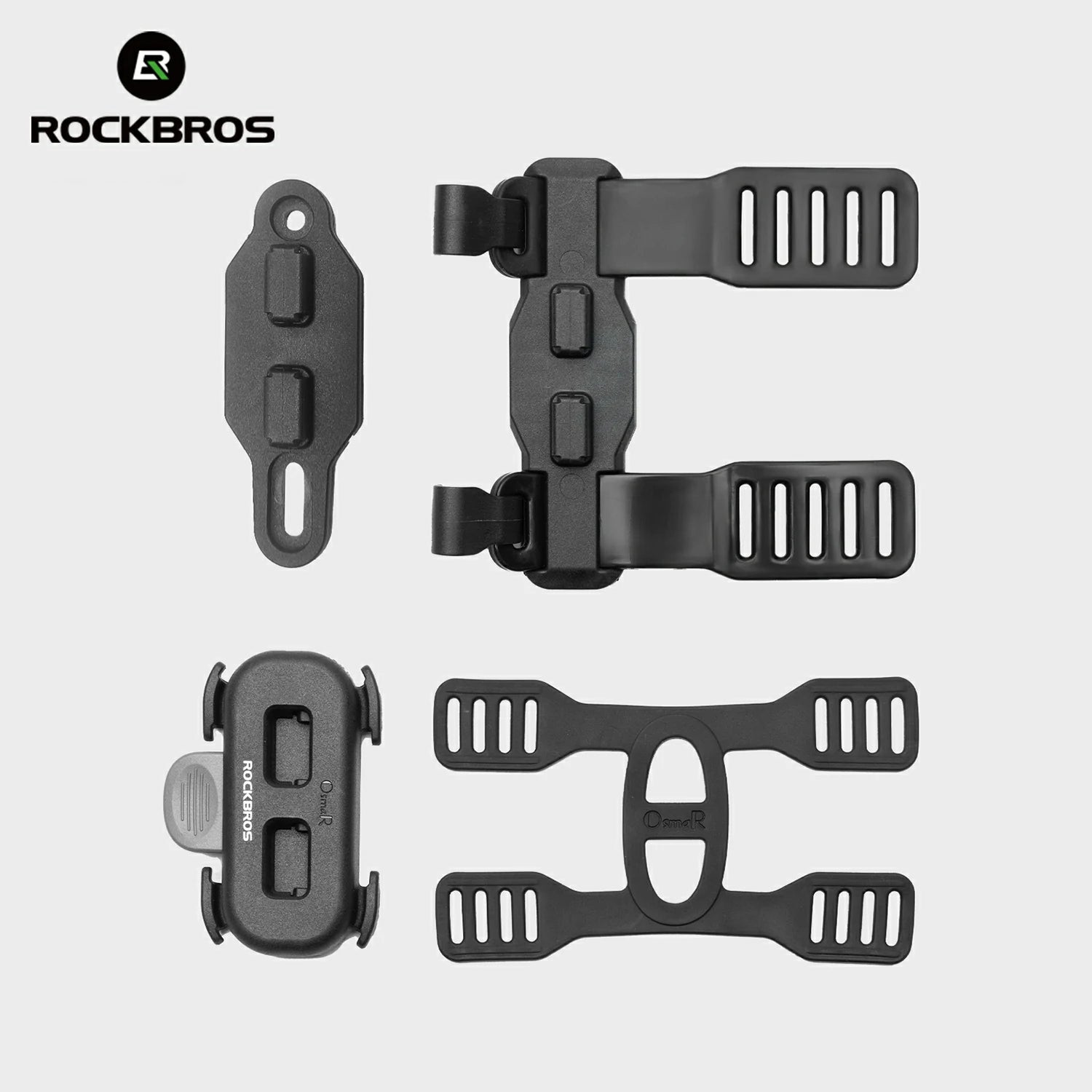ROCKBROS magnetic strap-type bike water bottle cage, offering secure and quick access with an innovative magnetic attachment system.
