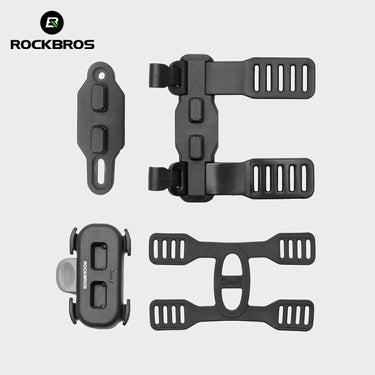 ROCKBROS magnetic strap-type bike water bottle cage, offering secure and quick access with an innovative magnetic attachment system.