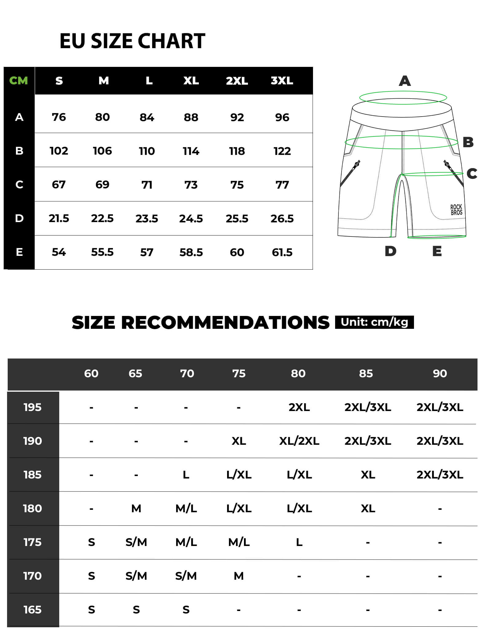 ROCKBROS Men's Quick Dry Commuter Shorts for Running and Hiking.
#color_black