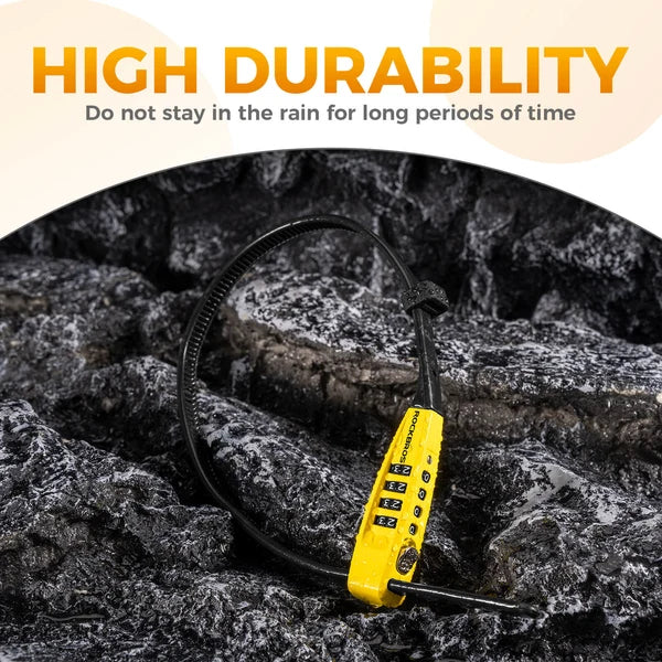 52cm Portable Combination Cable Lock