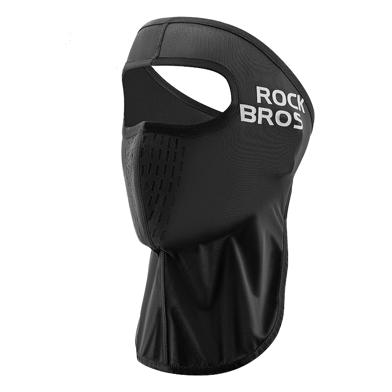 rockbros summer ice silk face mask for cycling and fishing#size_long