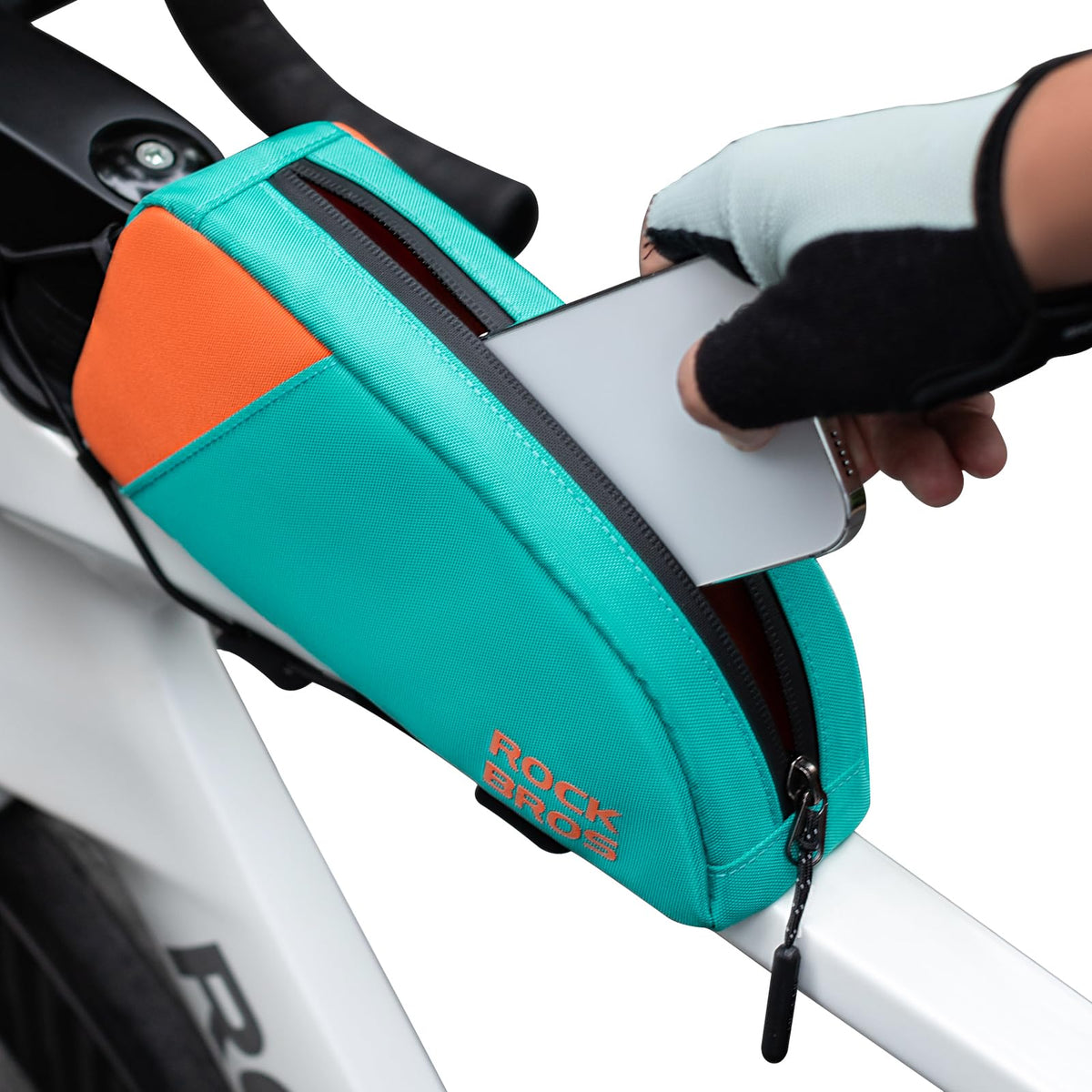 urban bike zubehör ROCKBROS Urban Rider Series Top Tube Pouch Pack Cycling Accessories Bi