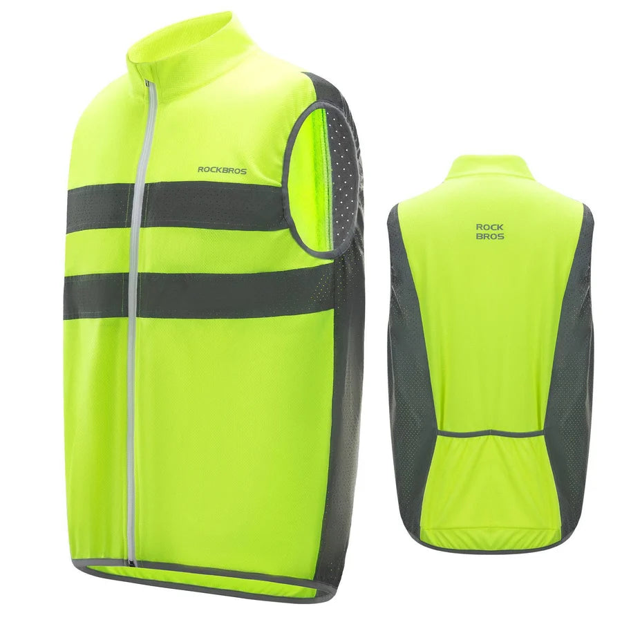 Cycling Vest Unisex Reflective Breathable Night Running