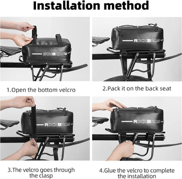 bike rack gear bag
