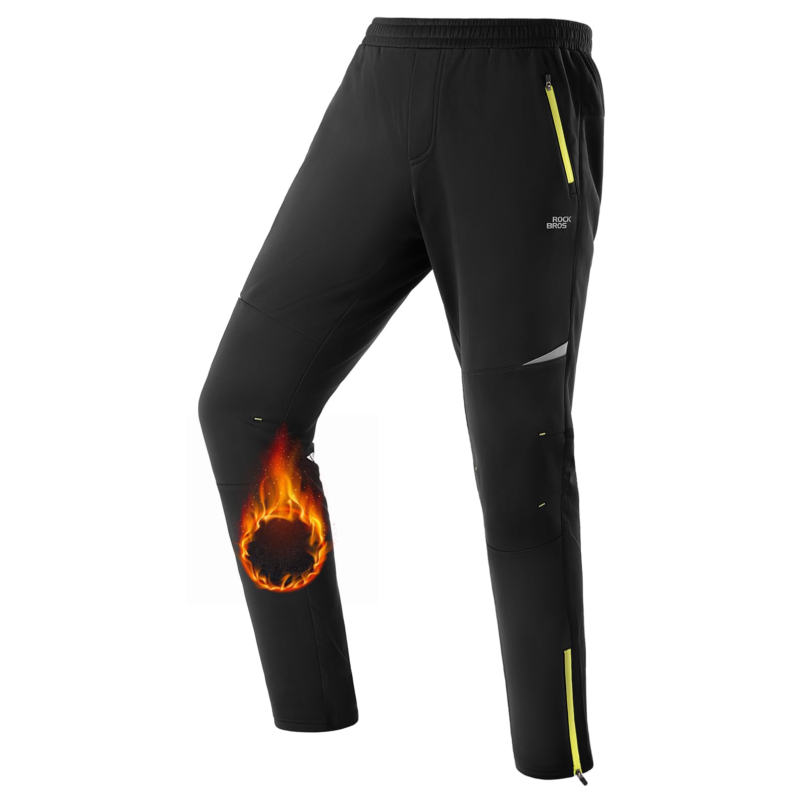 Under Armour Winter Cycling Pants Men Padded Road Bike ROCKBROS