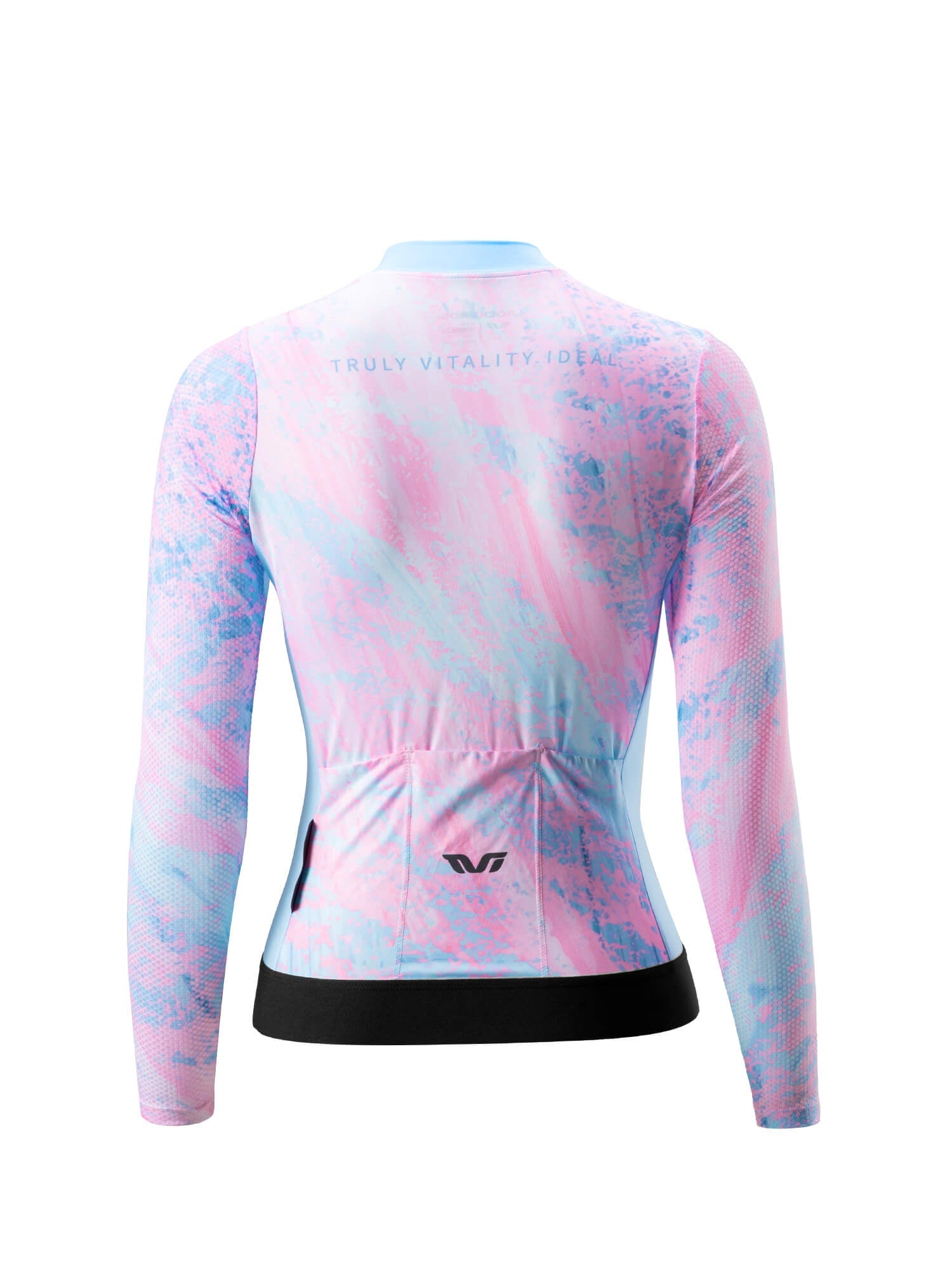 ROCKBROS Women's Sakura Mirage Long-Sleeve Cycling Jersey for Spring and Summer
