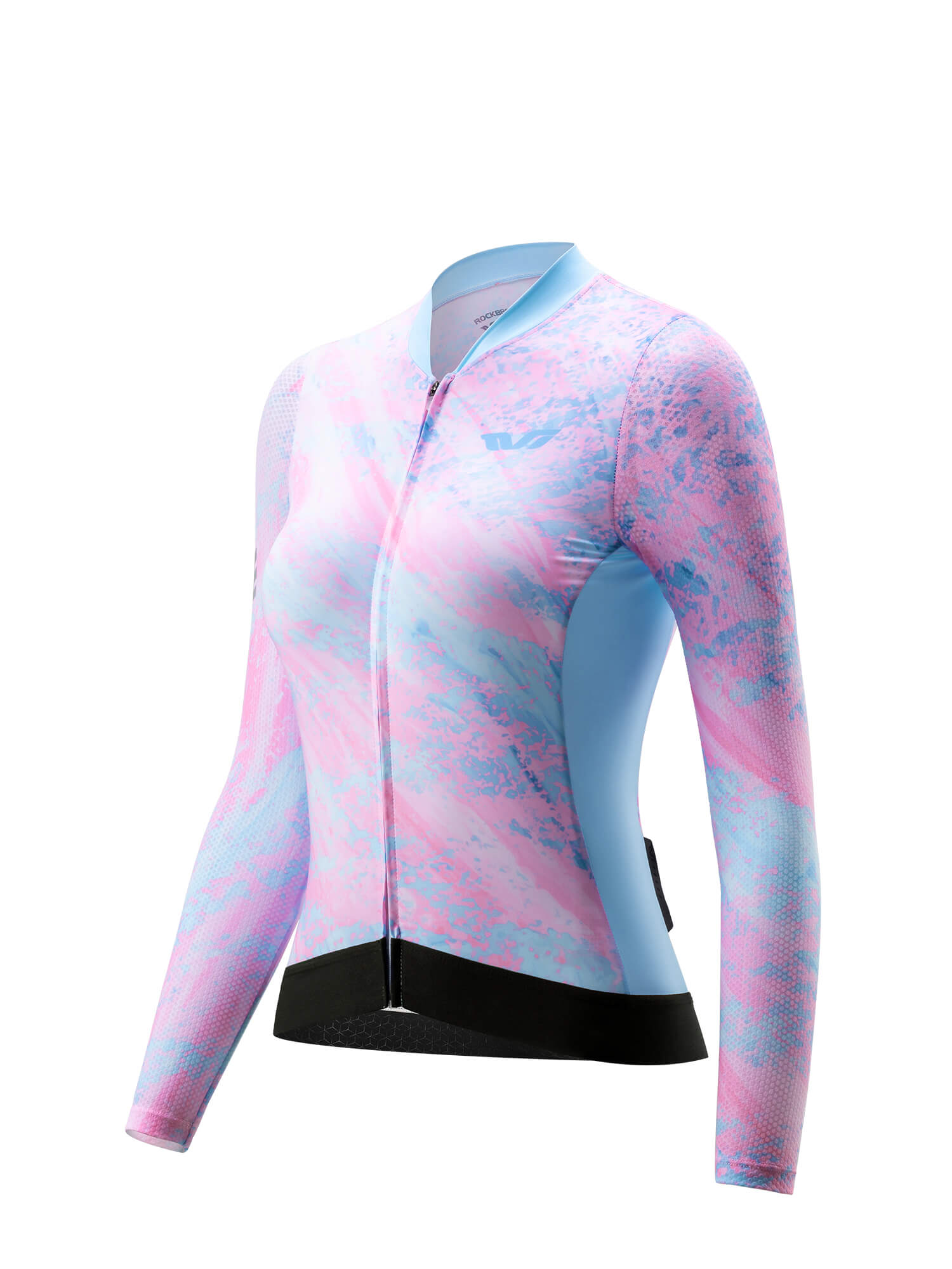 ROCKBROS Women's Sakura Mirage Long-Sleeve Cycling Jersey for Spring and Summer