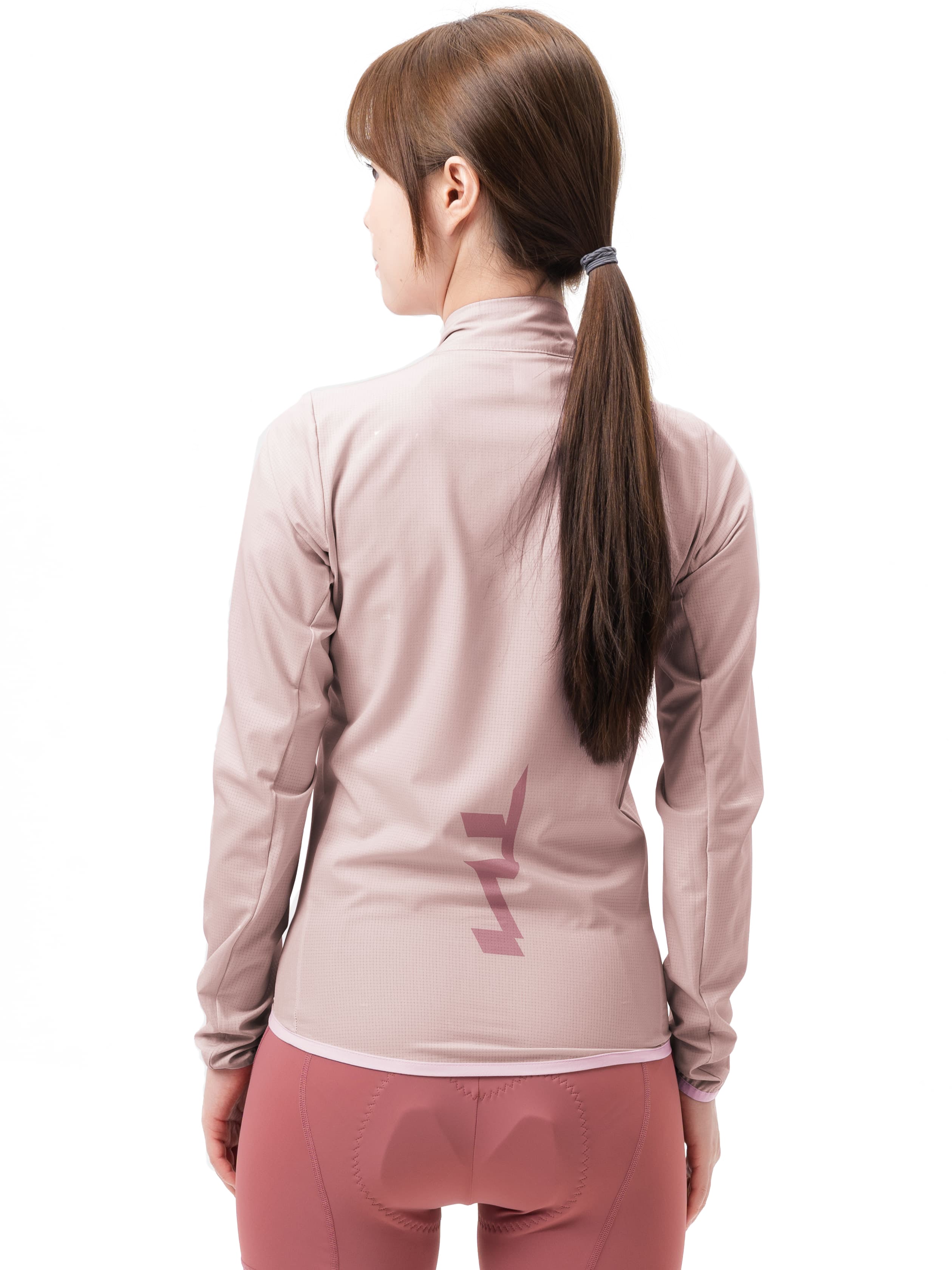ROCKBROS Women's TVI Cycling Windbreaker Jacket, lightweight and breathable design
#Color_Pink