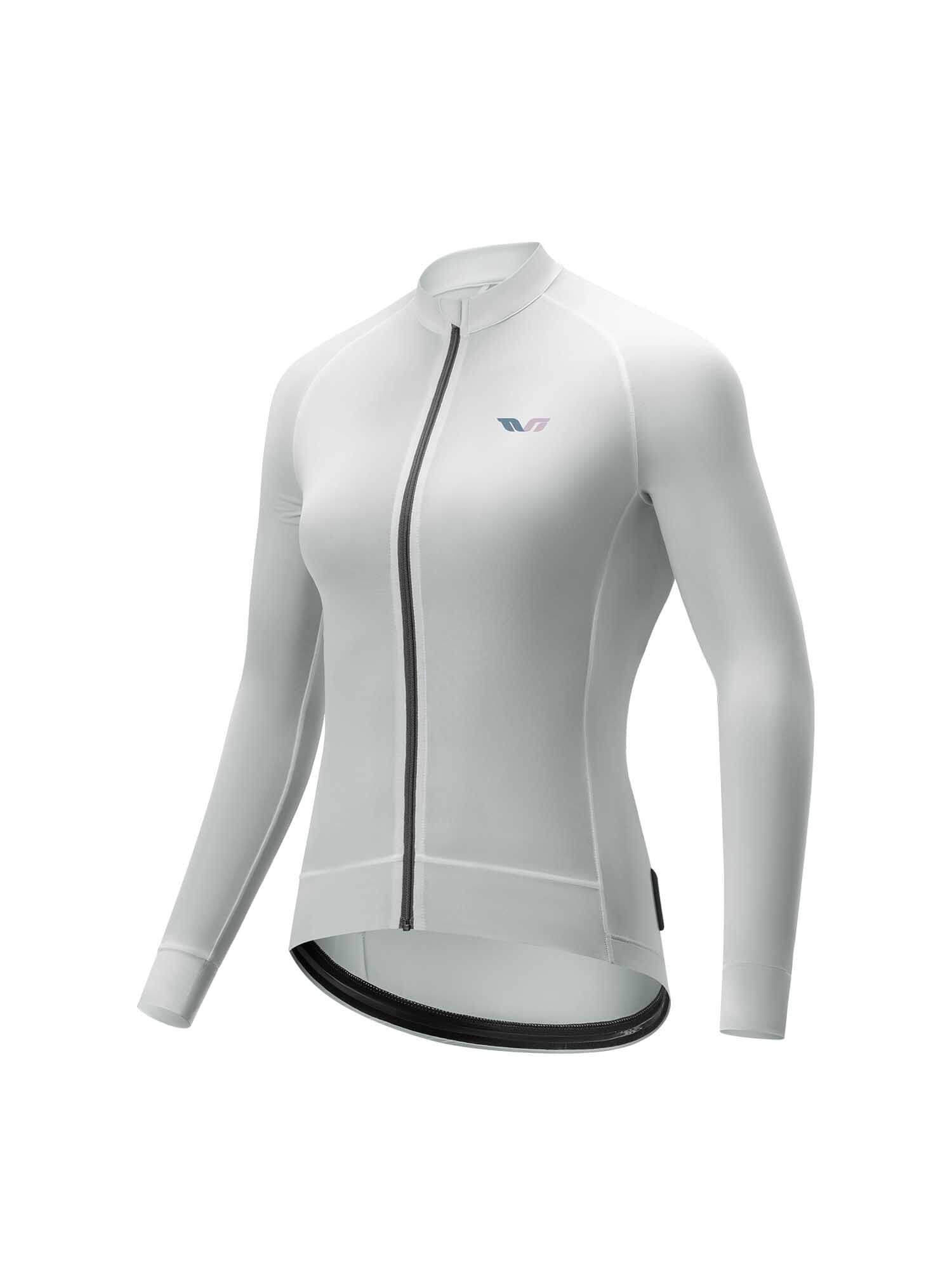 ROCKBROS women¡¯s TVI lightweight cooling long-sleeve cycling jersey
#Color_Gray