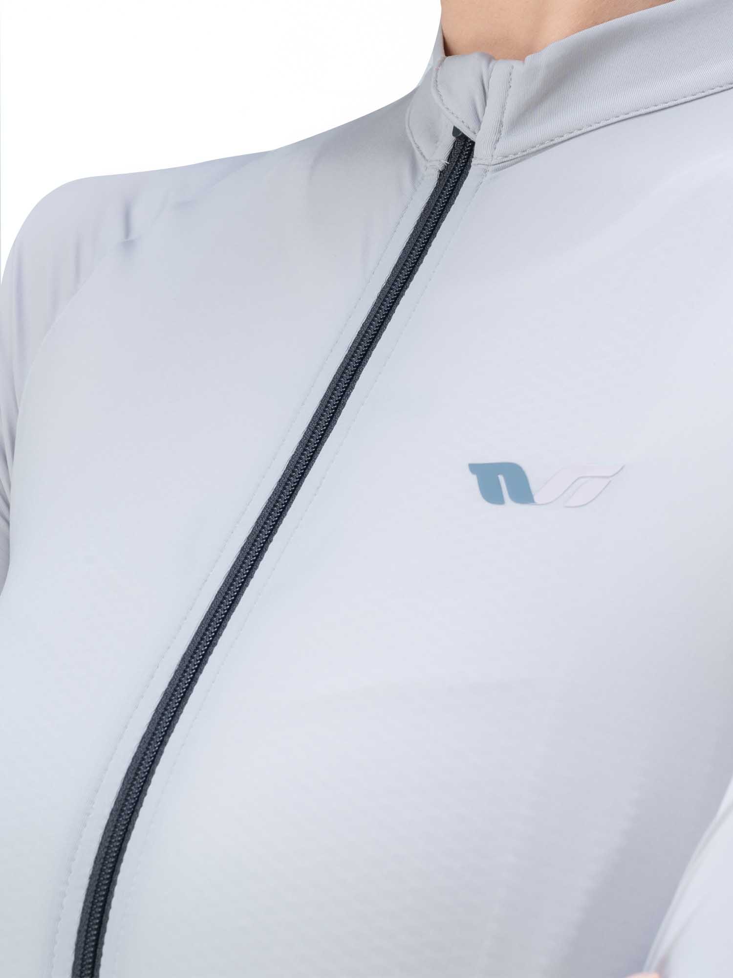 ROCKBROS women¡¯s TVI lightweight cooling long-sleeve cycling jersey
#Color_Gray