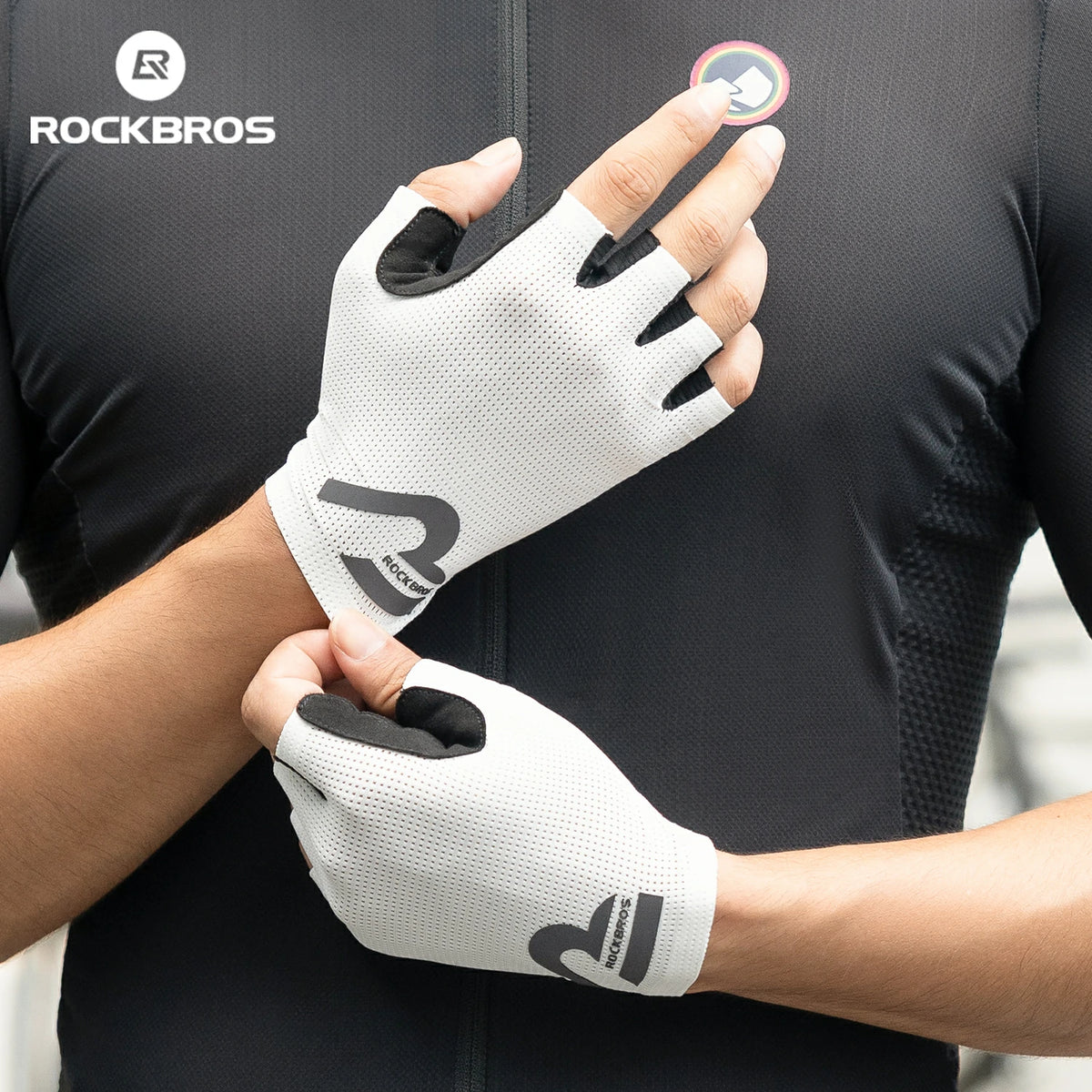 S407 Half-Finger Cycling Gloves with SBR Palm Breathable Mesh S407 Half-Finger Cycling Gloves with SBR Palm Breathable Mesh