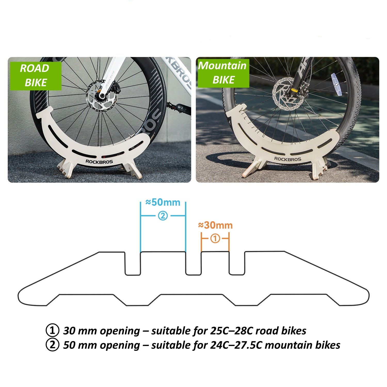Adjustable Bike Stand Banana-Style