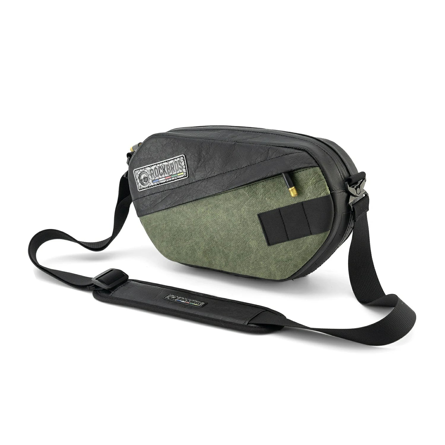 Sustainable Eco-Friendly Tyvek® Recycled Tire Bike Handlebar Bag 2.5L ROAD TO SKY