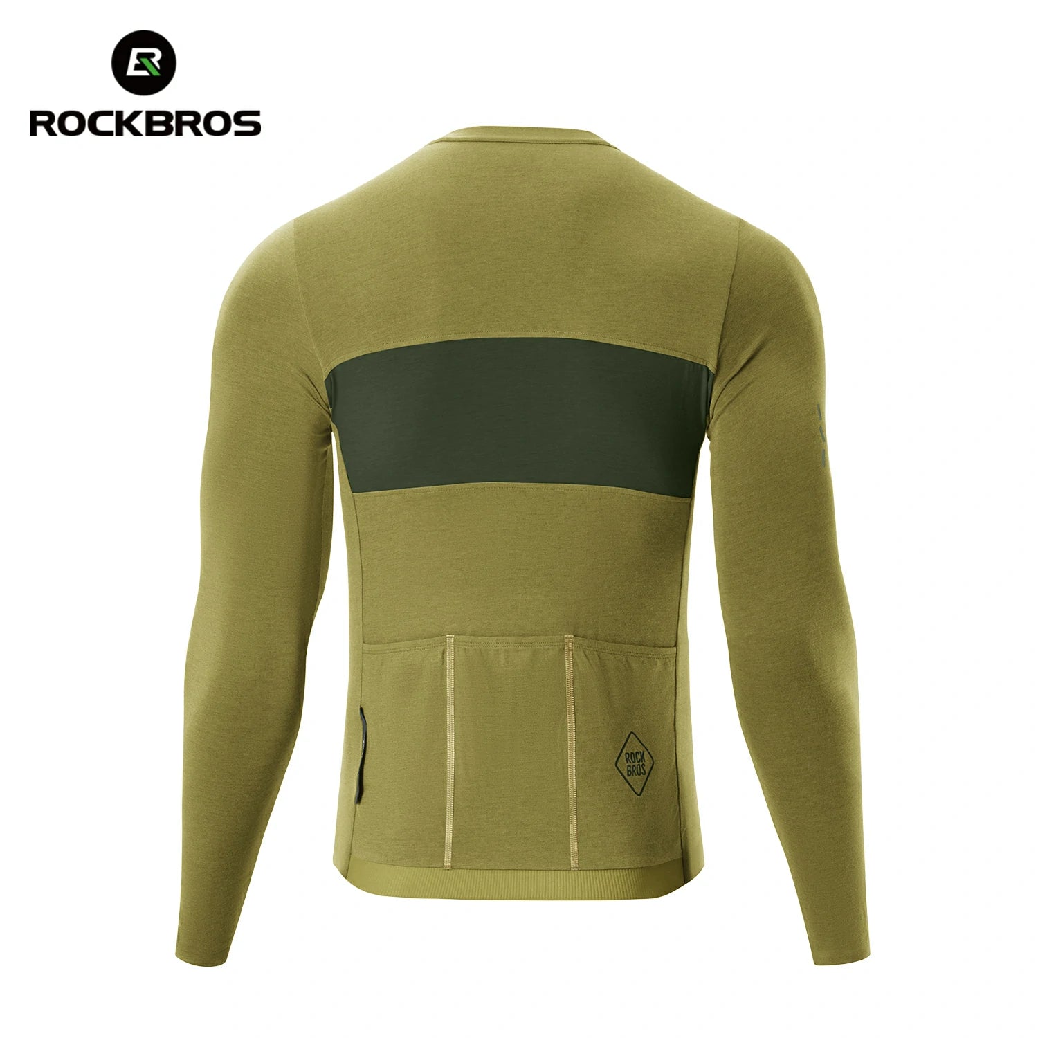 Breathable Tencel cycling jersey detail #color_yellow