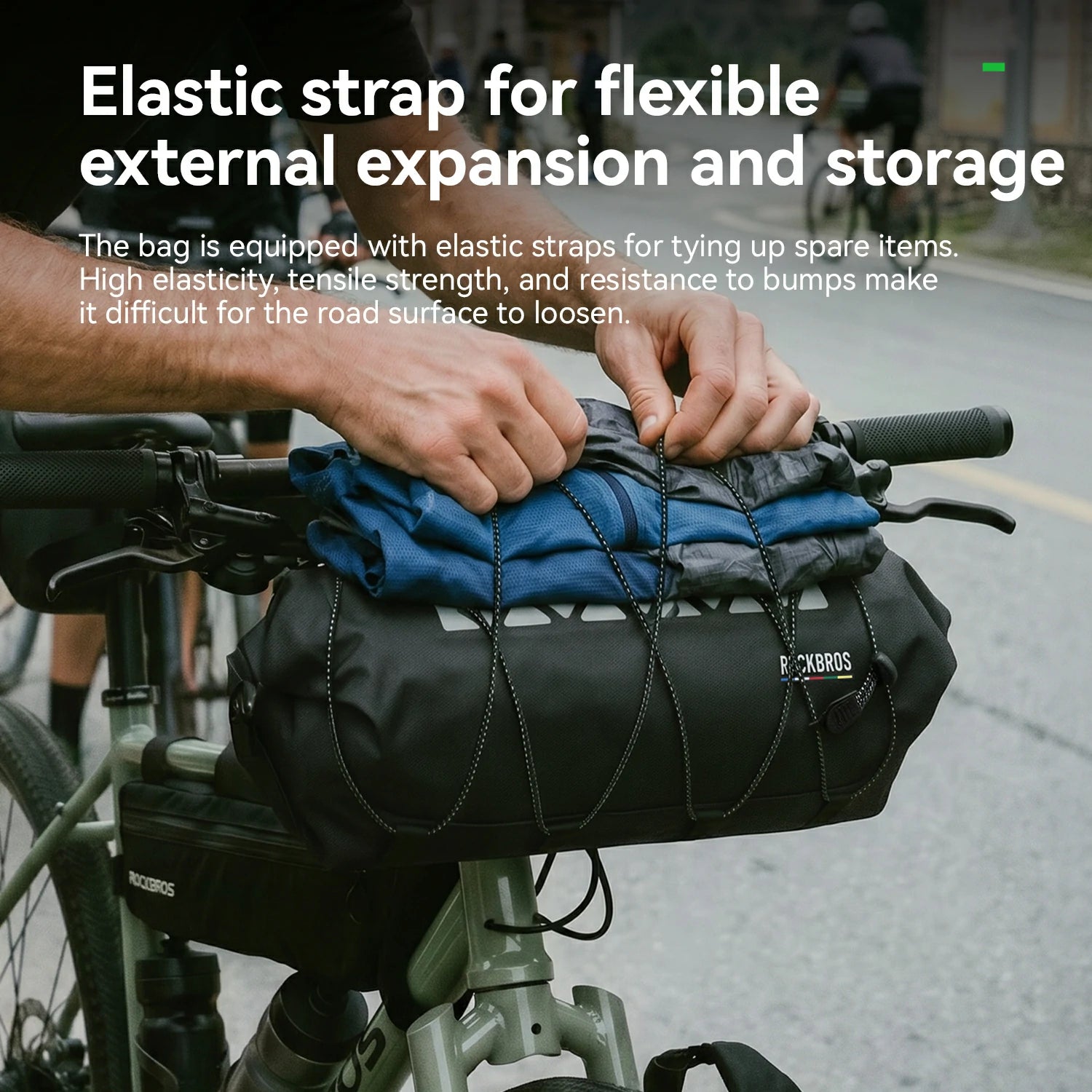 TL-170 7L 100% Waterproof Bike Handlebar Bag ROAD TO SKY