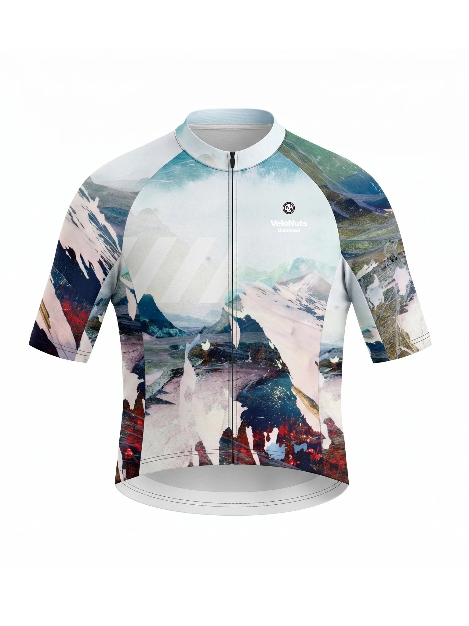 Men's Cycling Jersey Terrain Blocks#Type_Alpine Fracture