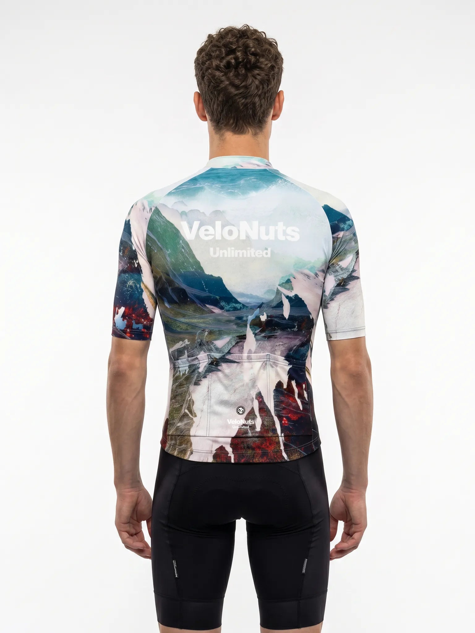 Men's Cycling Jersey Terrain Blocks#Type_Alpine Fracture