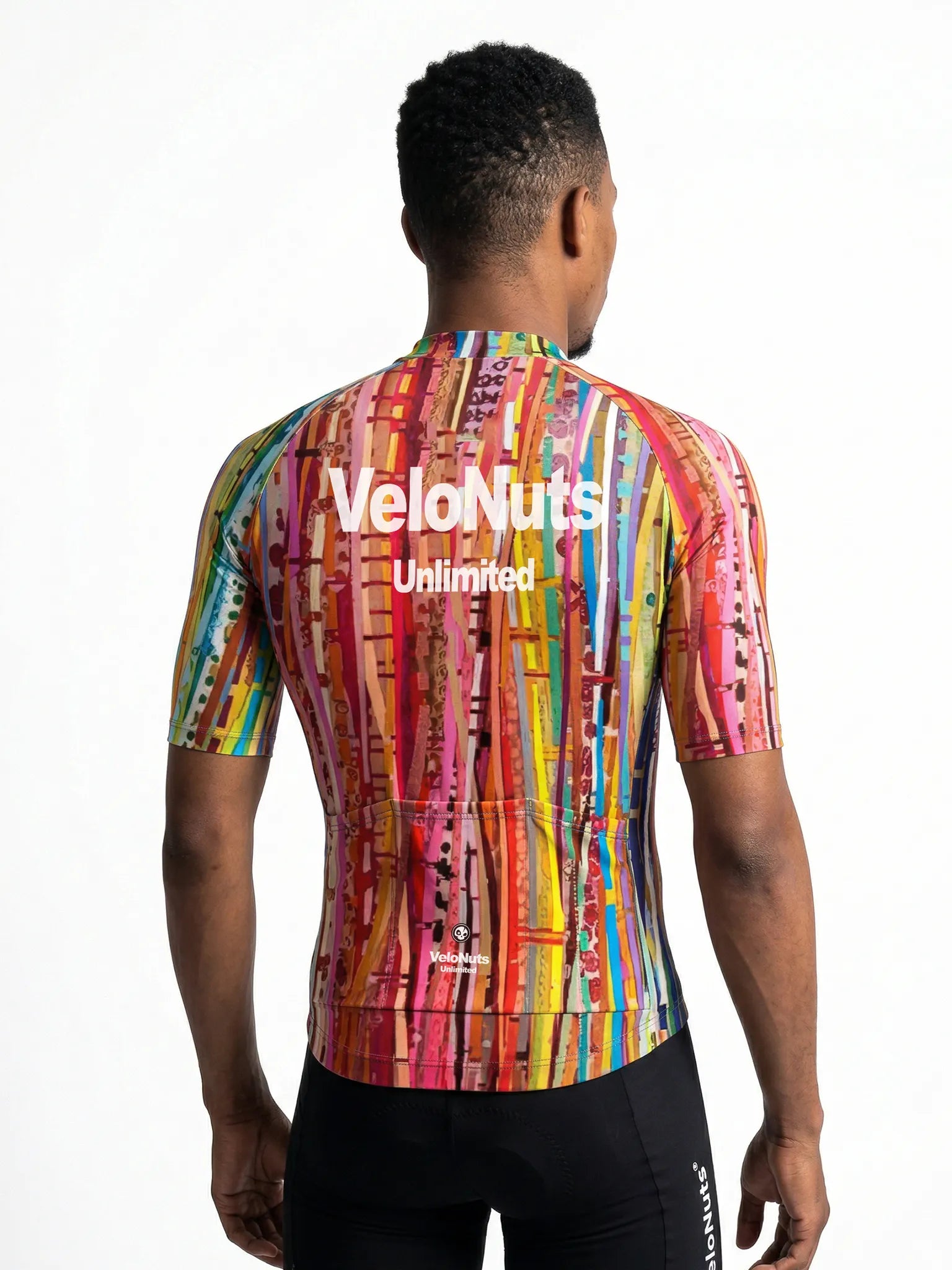 Men's Cycling Jersey Terrain Blocks#Type_Carnival Strata