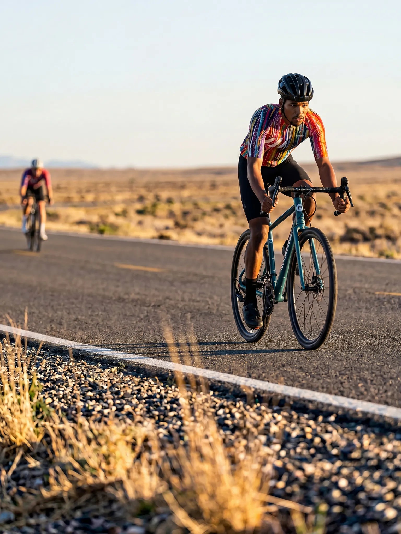 Men's Cycling Jersey Terrain Blocks#Type_Carnival Strata