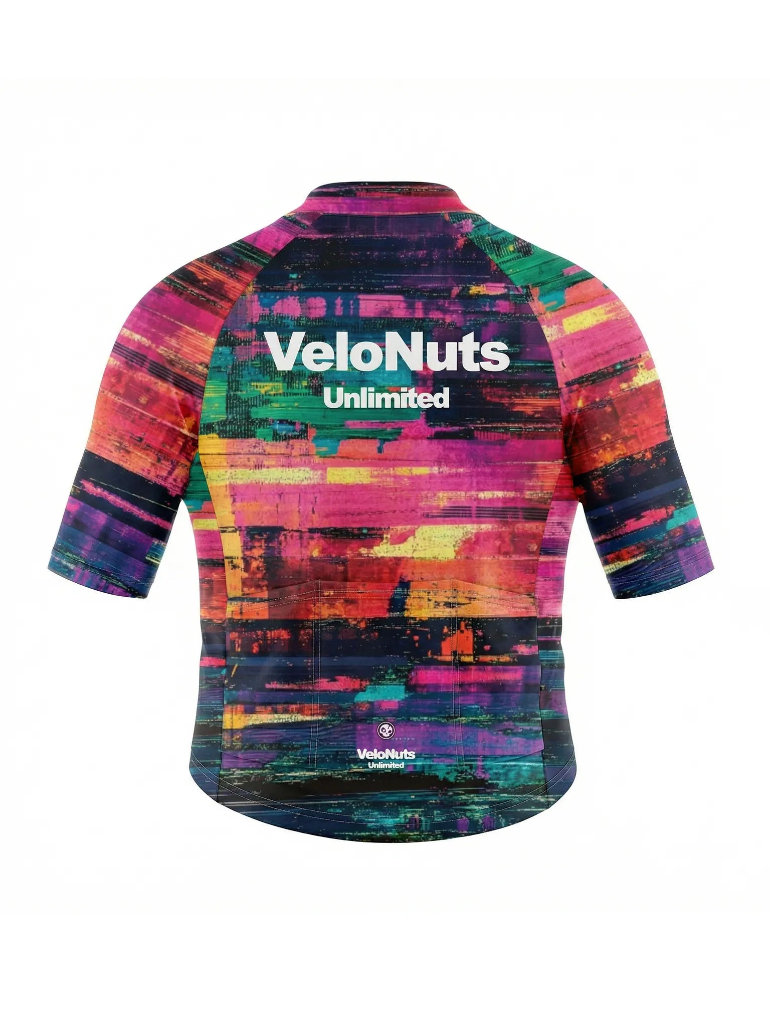 Men's Cycling Jersey Retro Signal#Type_Neon Glitch