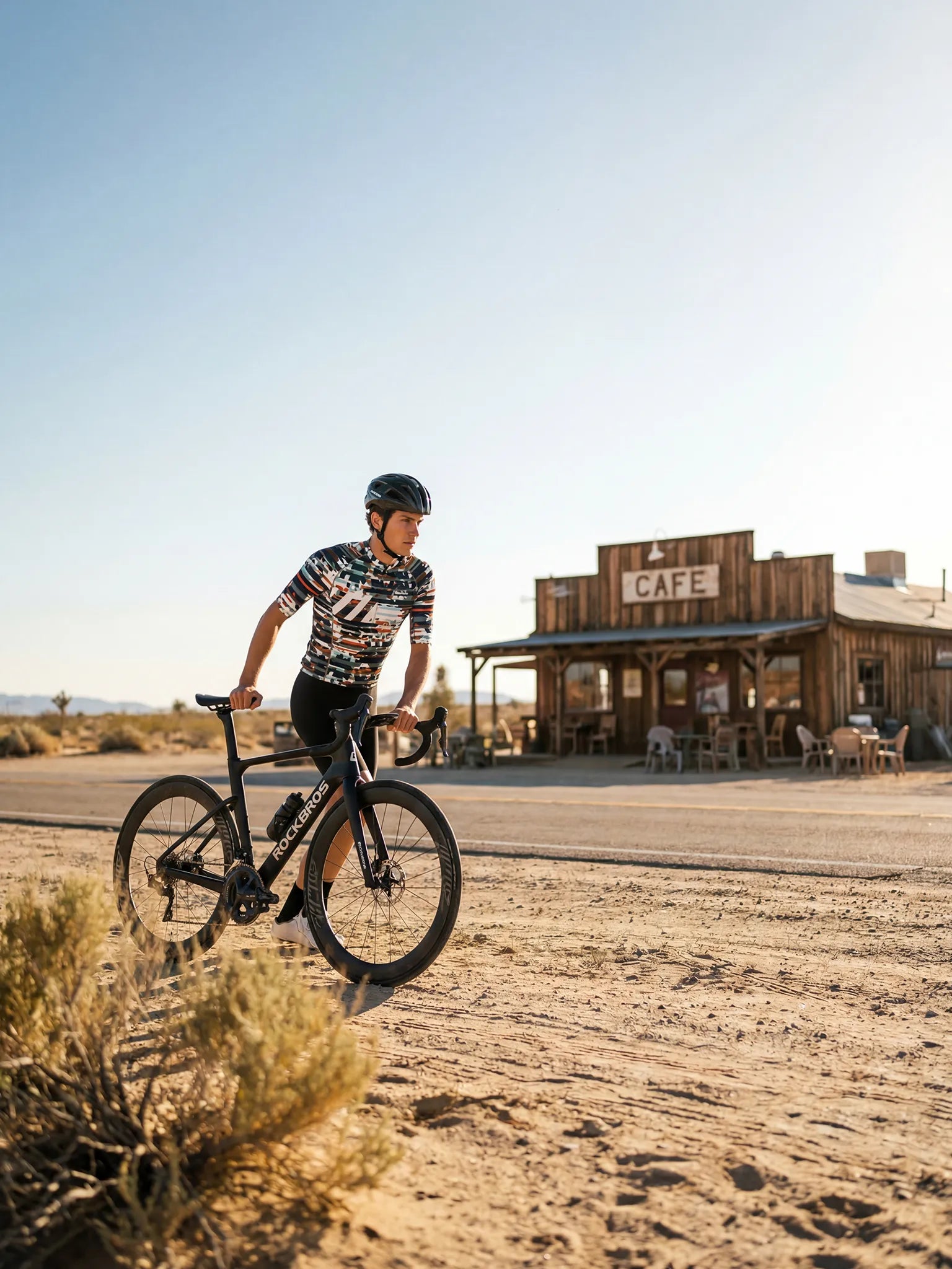 Men's Cycling Jersey Urban Camo#Type_Fragment Camo