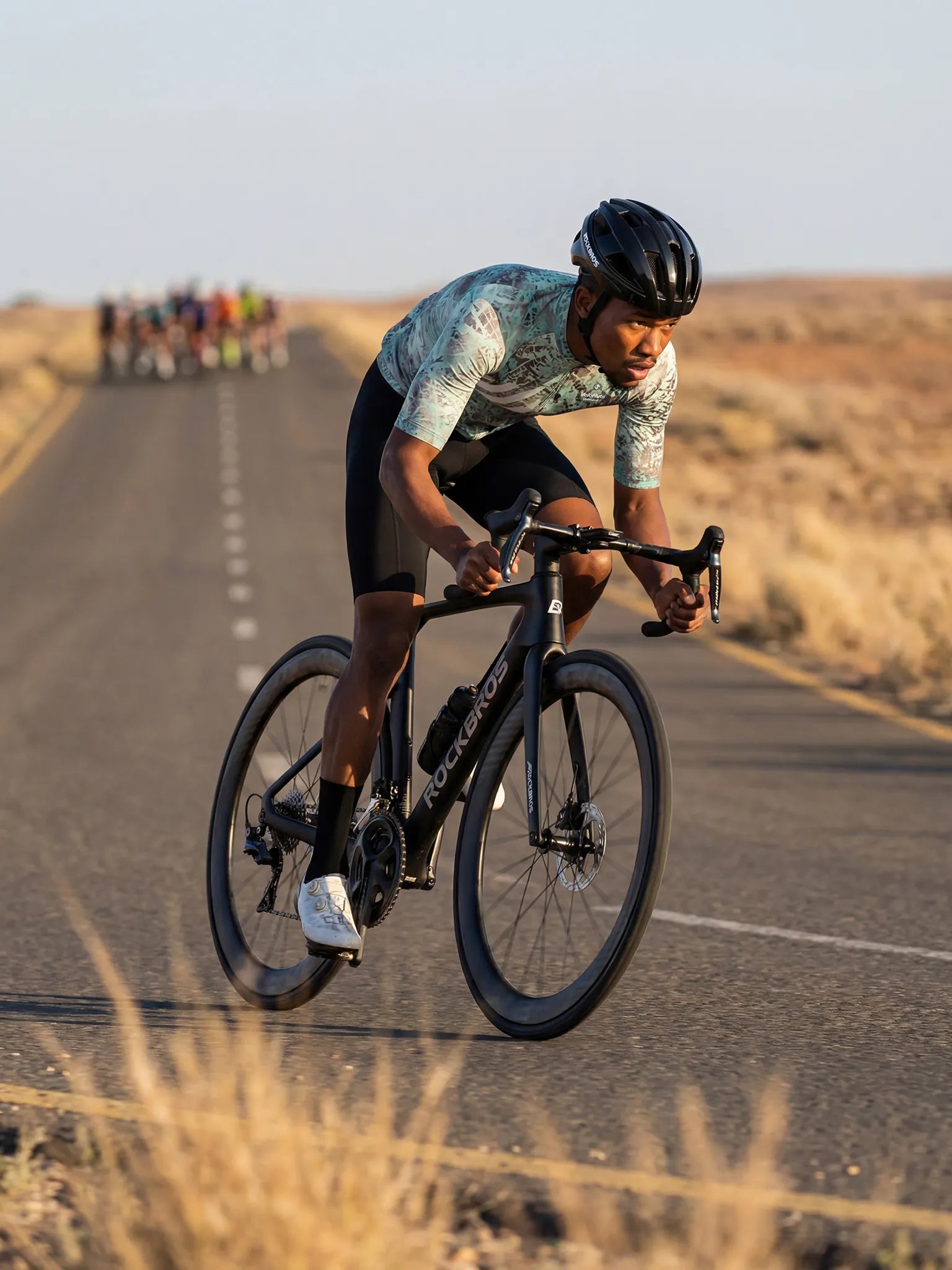 Men's Cycling Jersey Urban Camo#Type_Frost Scratch Camo