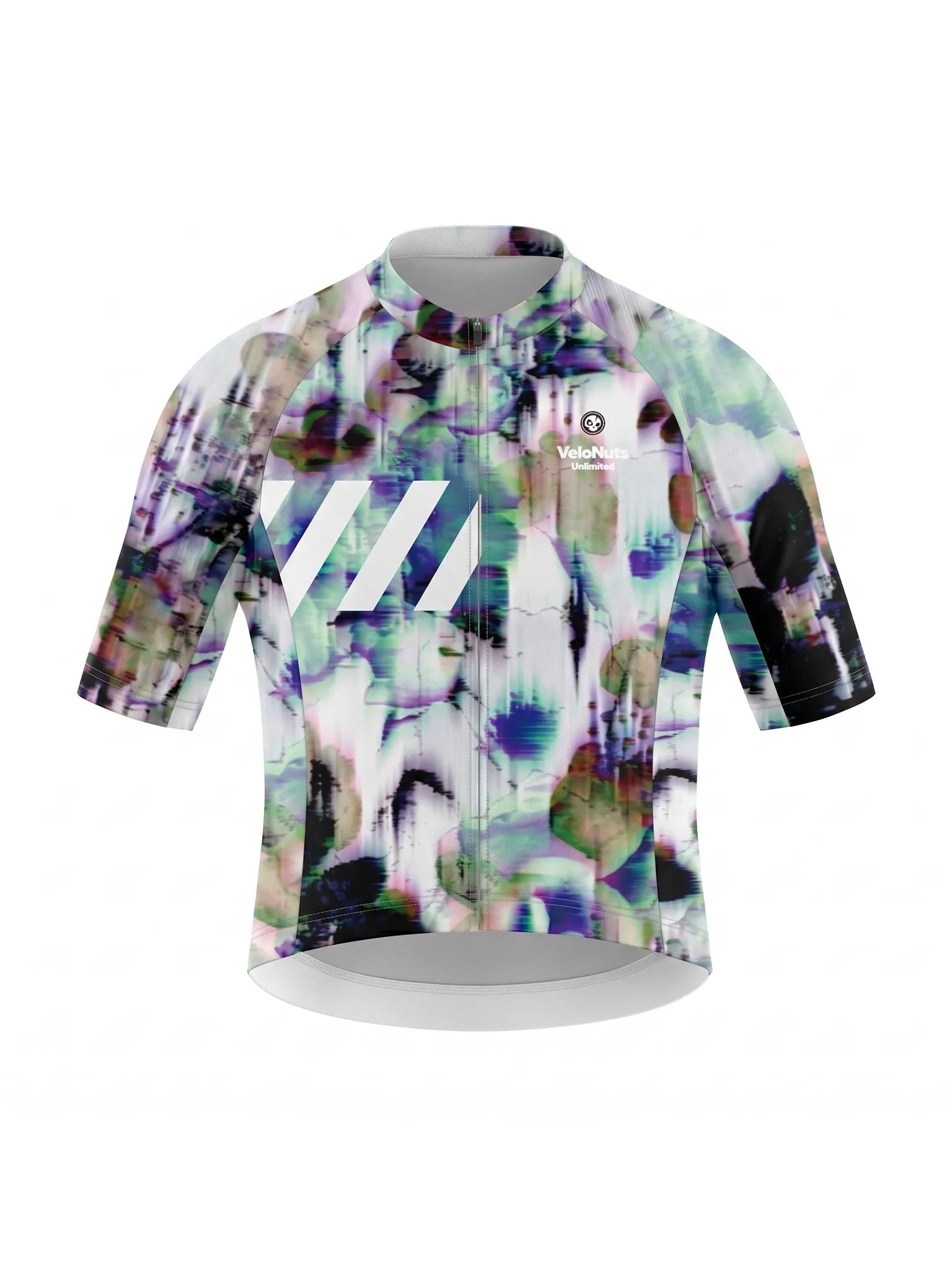 Men's Cycling Jersey Biolume Garden#Type_Glitch Bloom