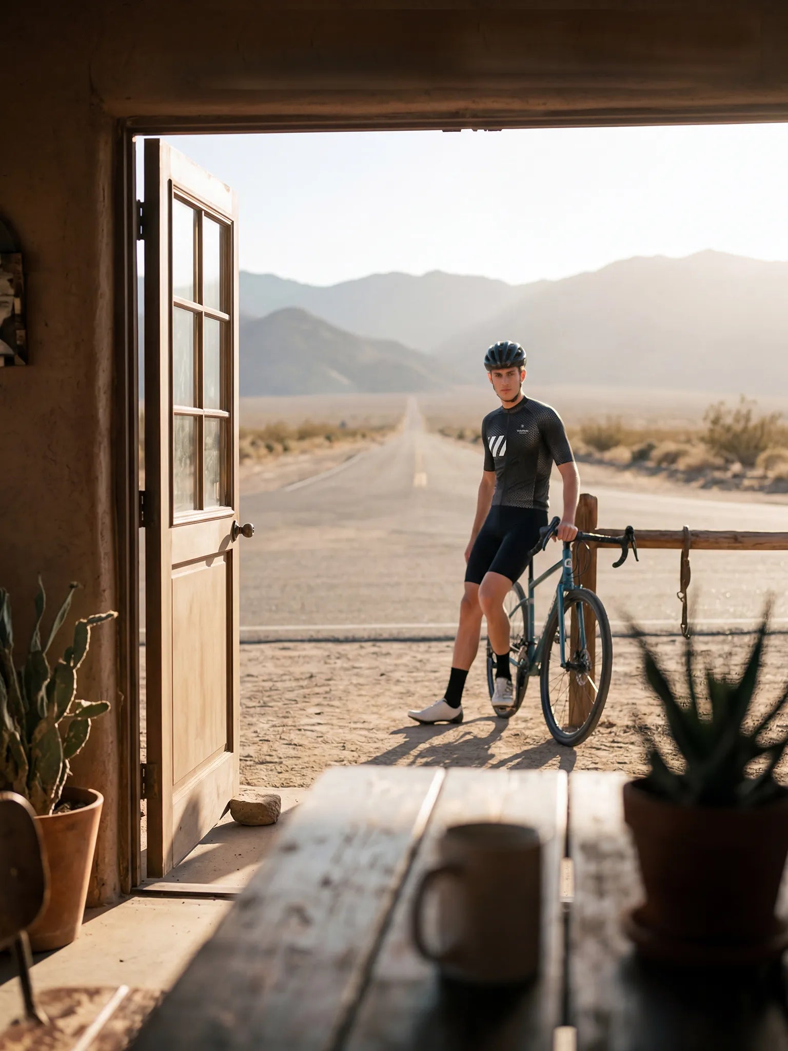 Men's Cycling Jersey Tech Skin#Type_Graphene Mesh