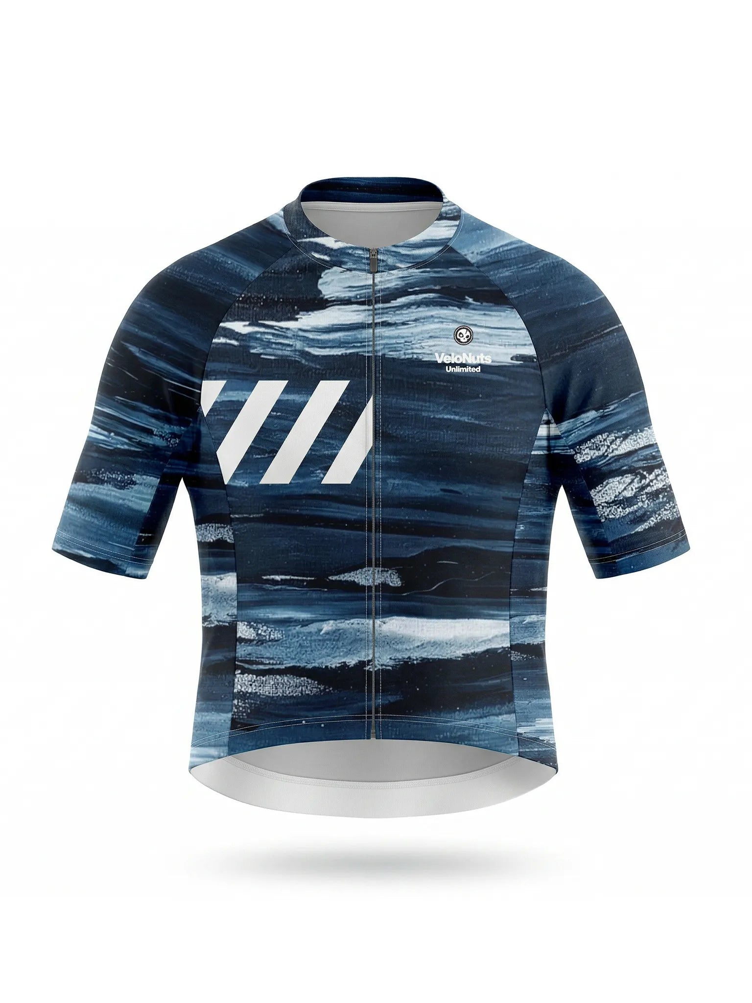 Men's Cycling Jersey Ink Burst#Type_Indigo Drift