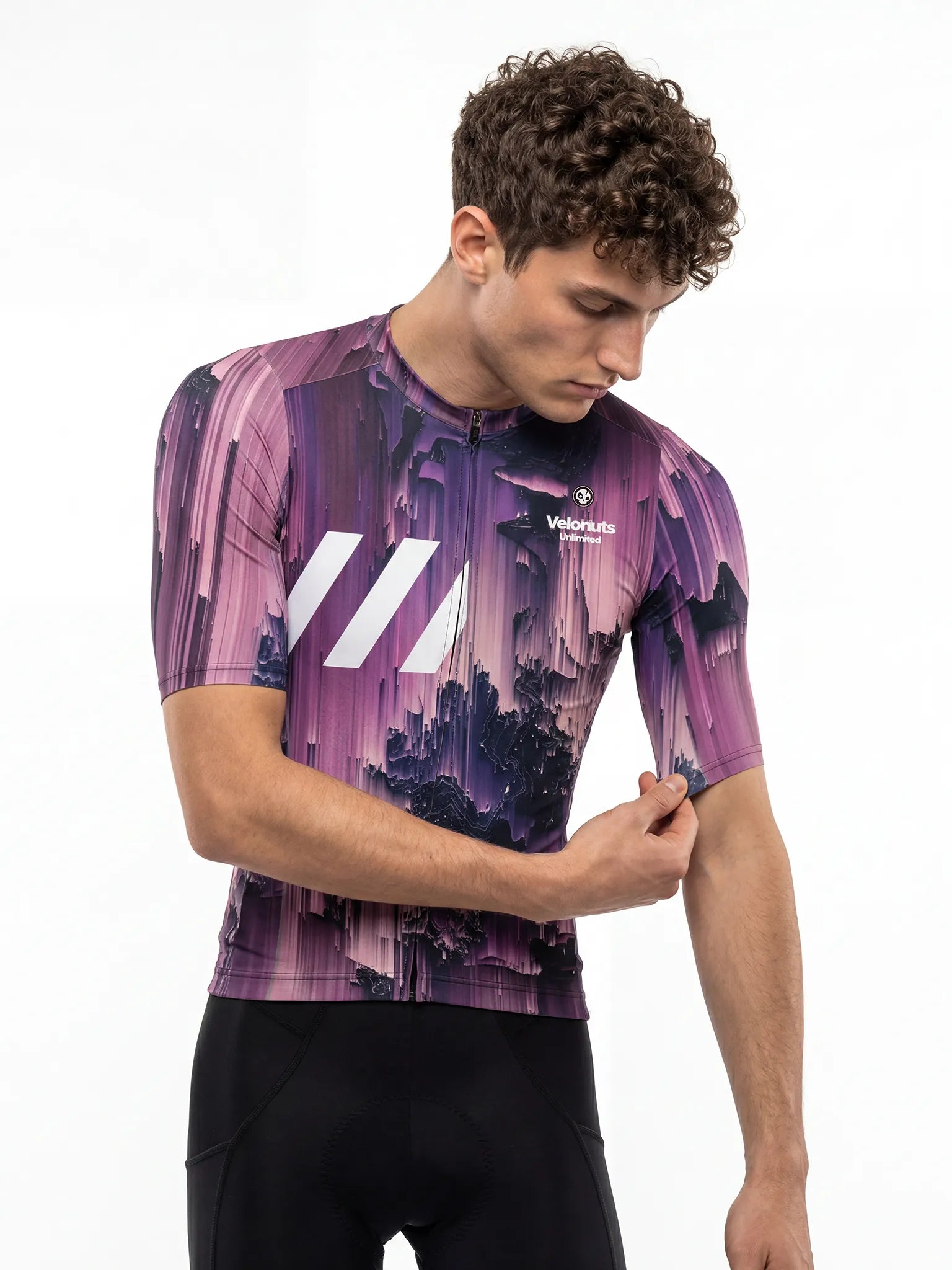 Men's Cycling Jersey Neon Condense#Type_Neon Grid
