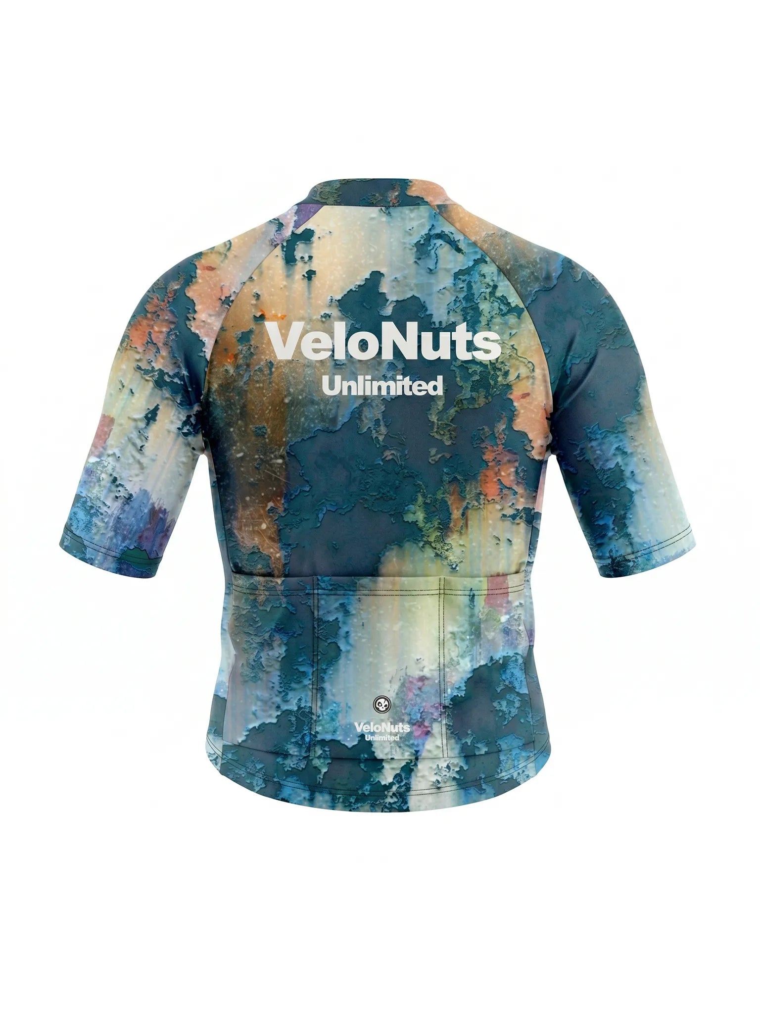 Men's Cycling Jersey Retro Signal#Type_Pixel Drift
