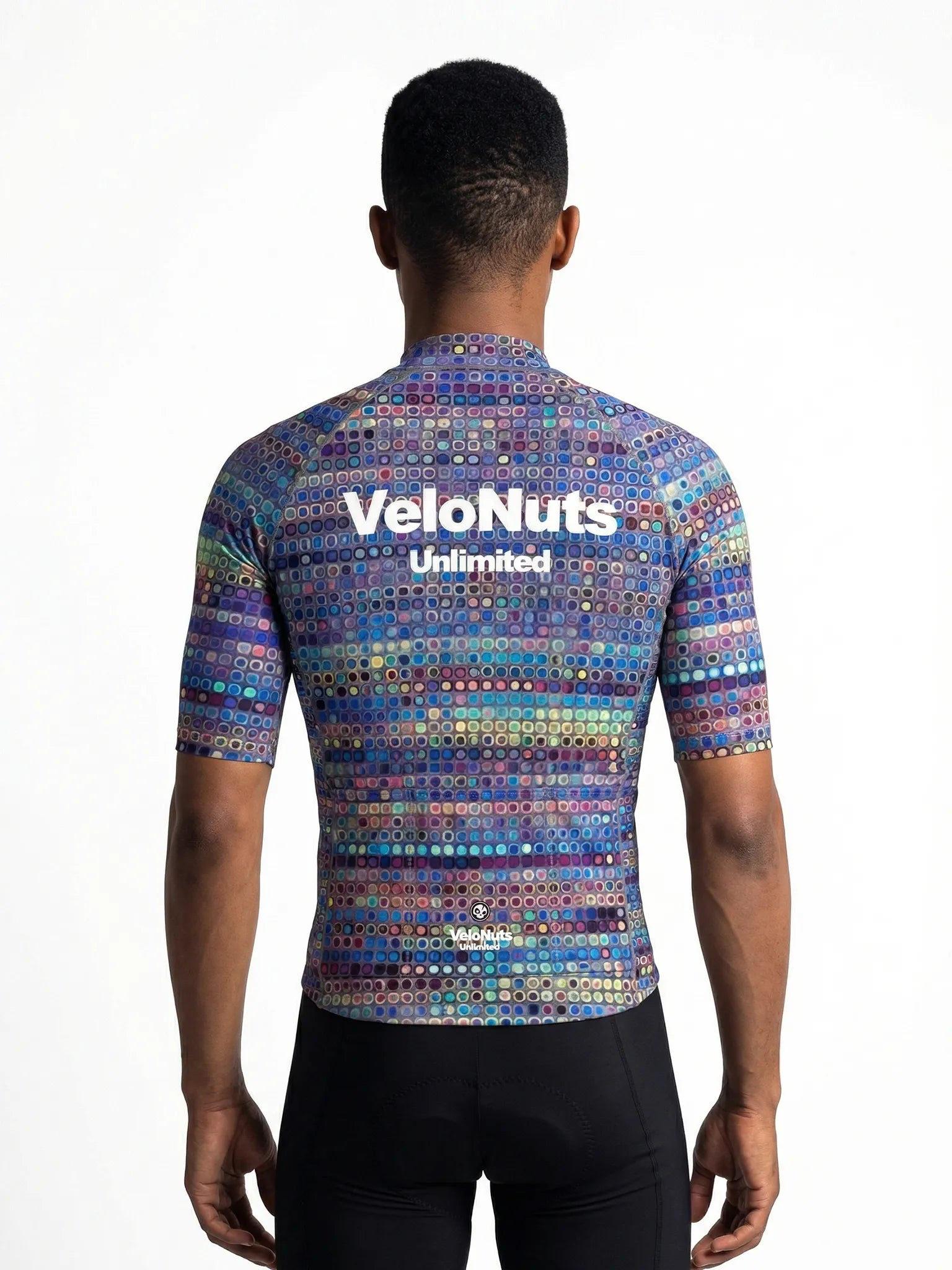 Men's Cycling Jersey Pixel Riot#Type_Prism Mosaic