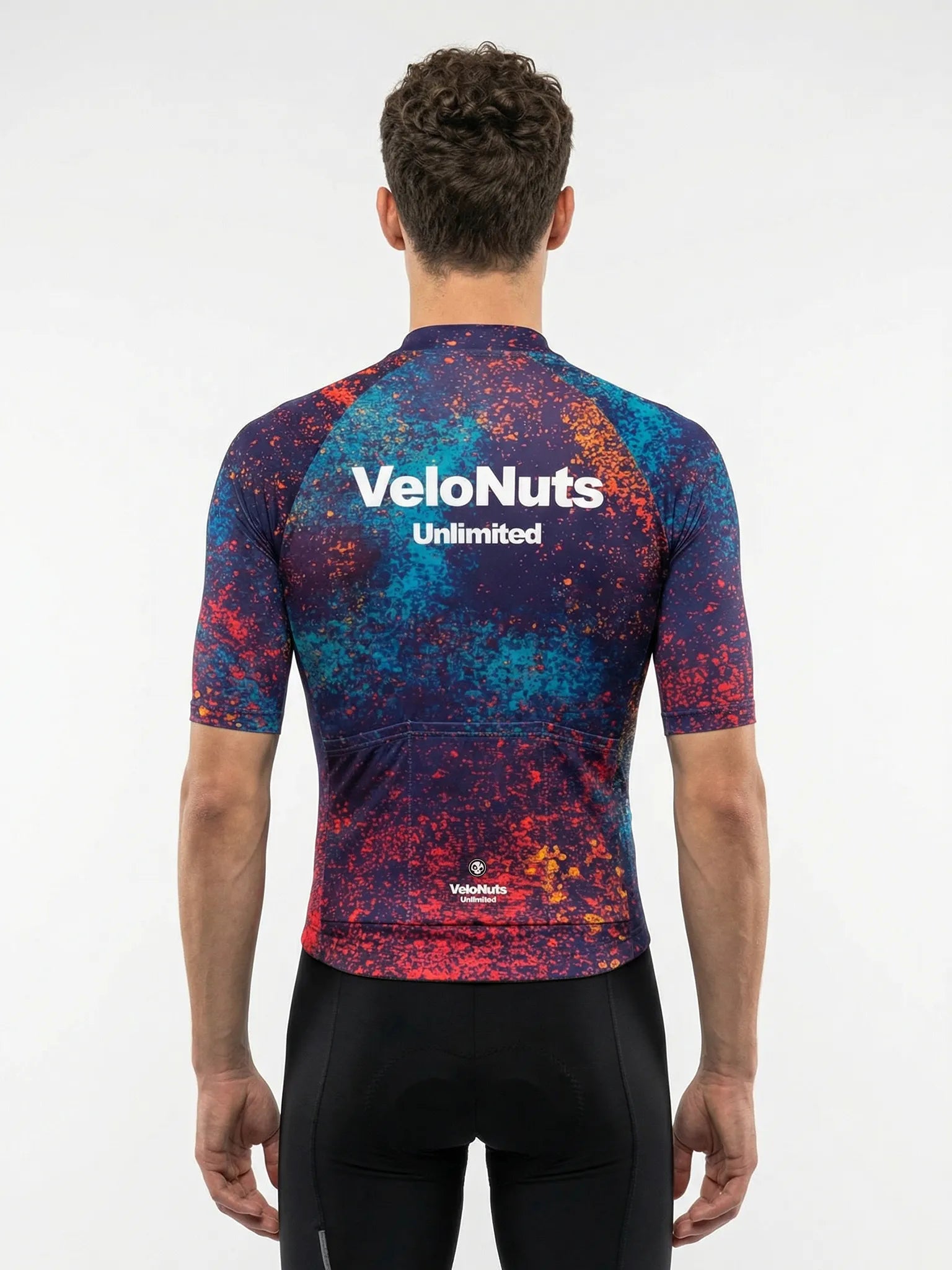 Men's Cycling Jersey Ink Burst#Type_Solar Spray