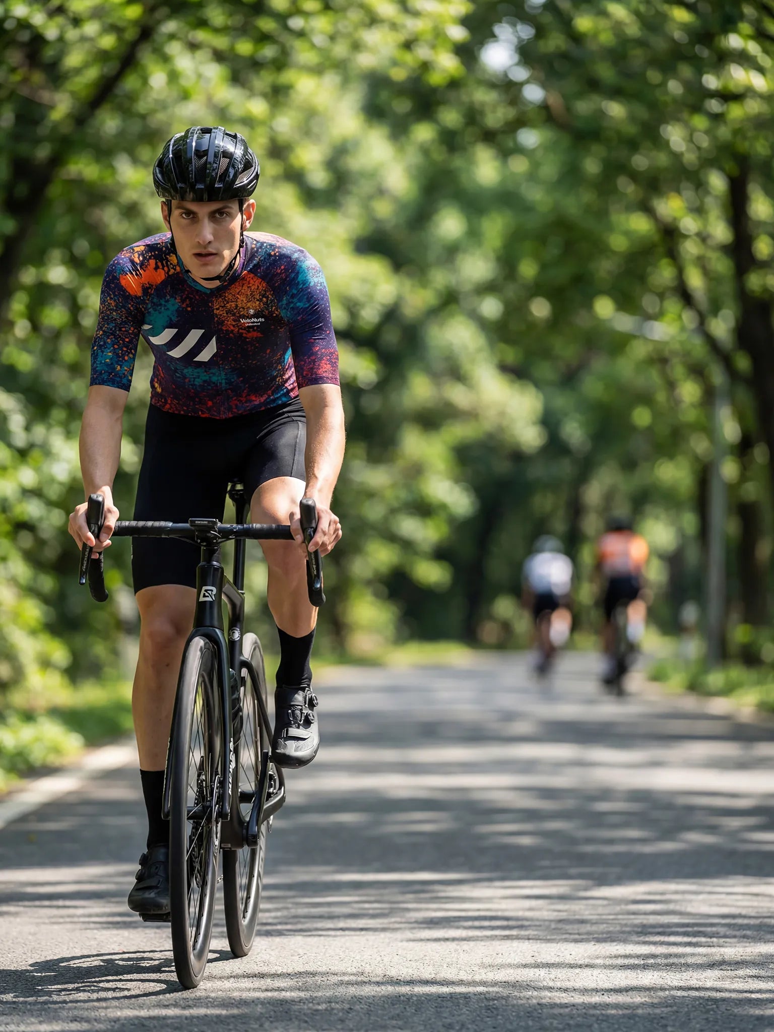 Men's Cycling Jersey Ink Burst#Type_Solar Spray