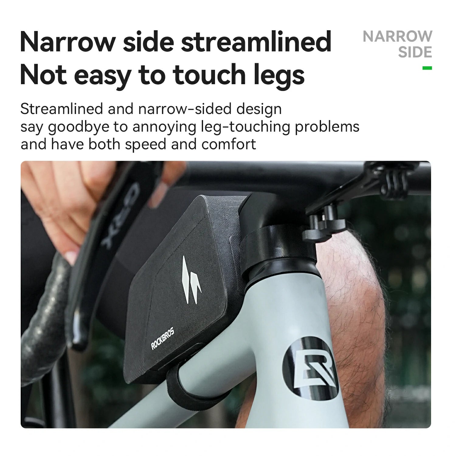 100% Waterproof Top Tube Bag 1L