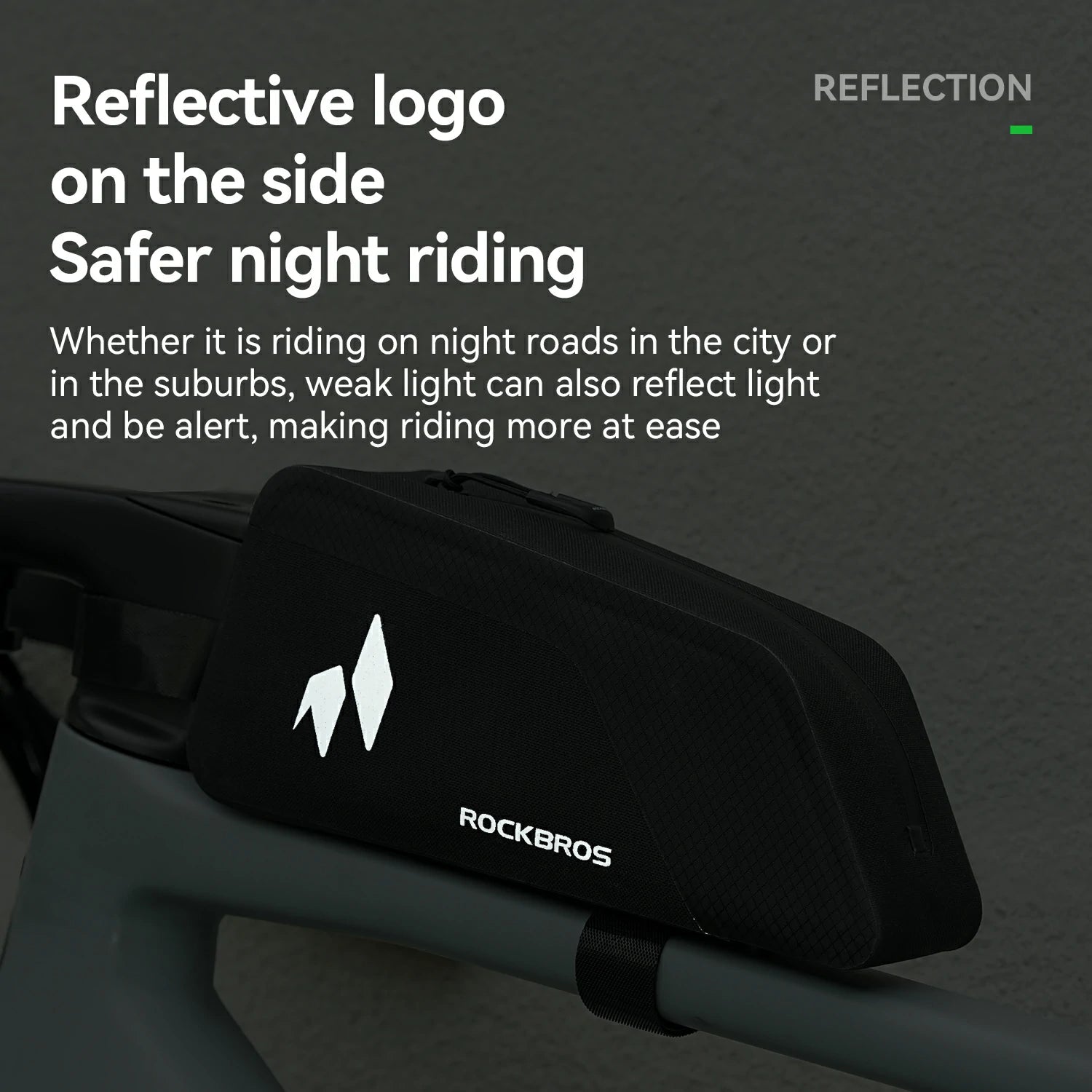 100% Waterproof Top Tube Bag 1L