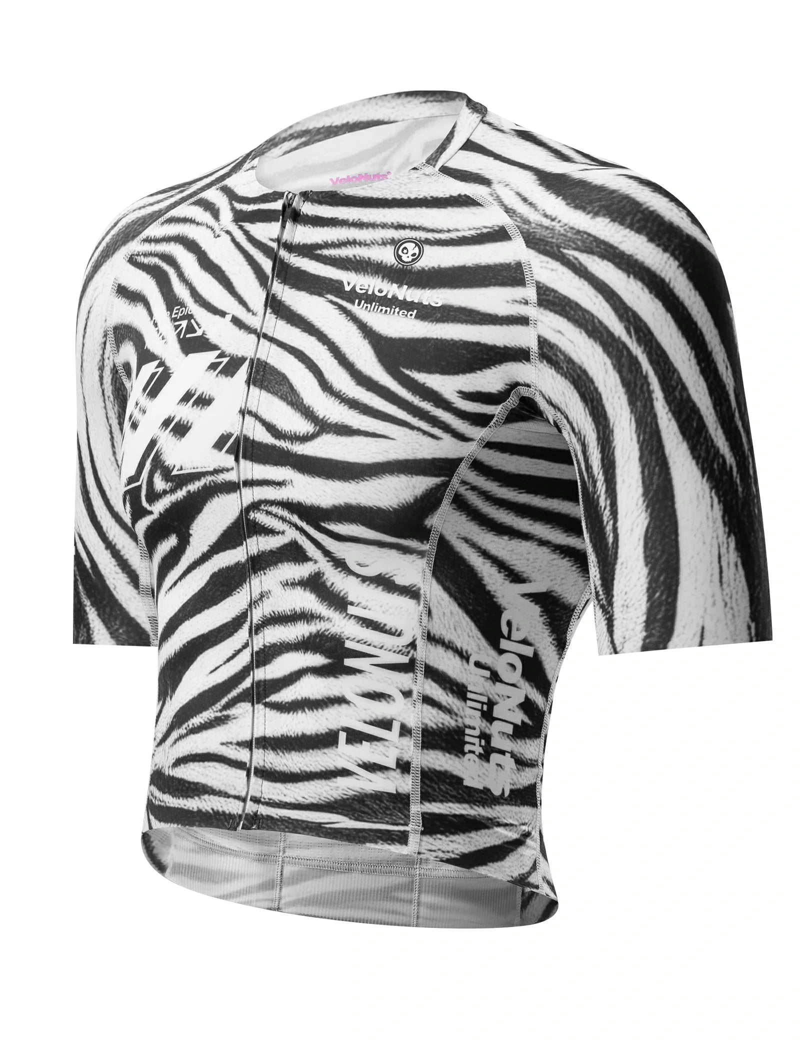VeloNuts women¡¯s cycling jersey zebra stripe breathable