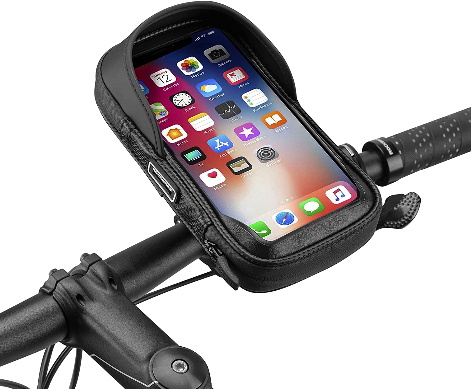 ROCKBROS Bike Phone Mount Waterproof and Shockproof