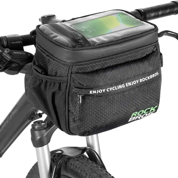 ROCKBROS Insulated Bike Basket Cooler Handlebar Bag