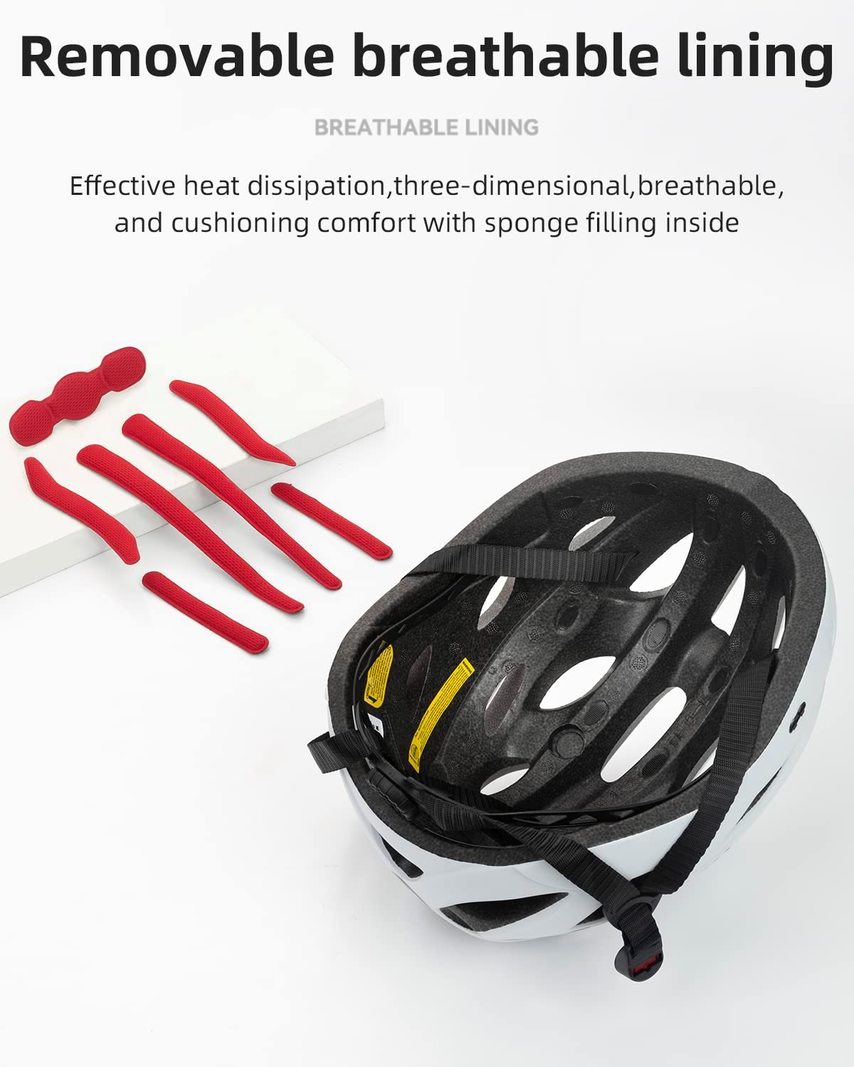 ROCKBROS Adult Cycling Helmets with Removable Goggles & Sun Visor Moun