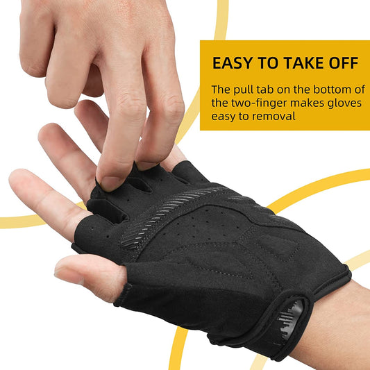 ROCKBROS Cycling Gloves Shock Absorbing Breathable