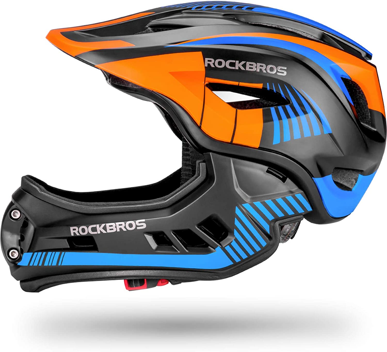 ROCKBROS Kids Full Face Helmet Detachable for Youth Child Boys Girls Ages 3-16