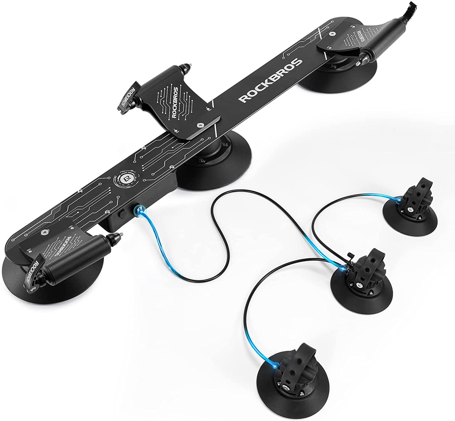 ROCKBROS Electric Suction Cup Bike Rack for 1-3 Bikes Safe Mount
